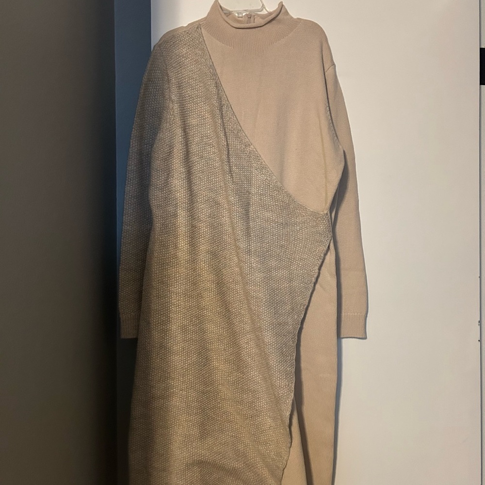 Salt NWT Beige Sweater Dress